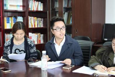 团总支副书记果航宇讲话